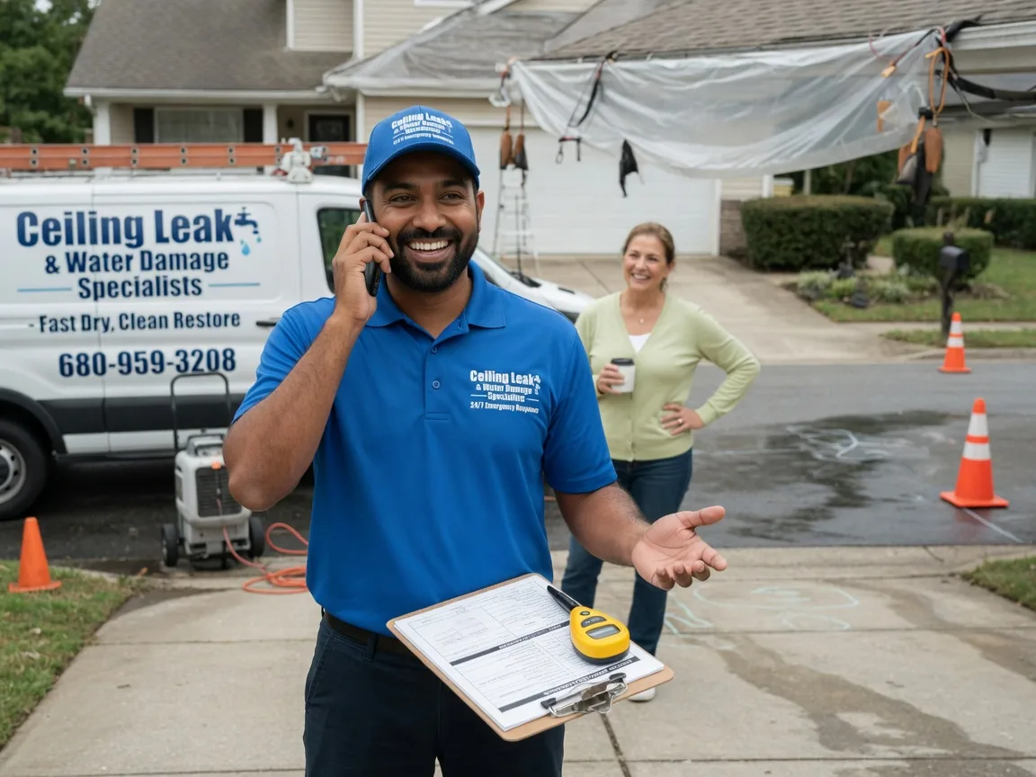 Ceiling Leak Cleanup Grafton, IA FAQs